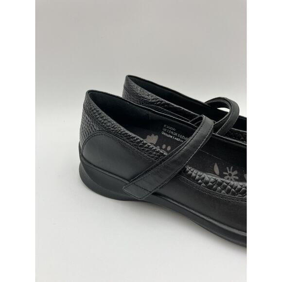 Aetrex Women's Black Mary Jane Sandals - Picture 3 of 11